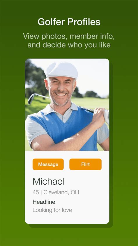 Golfers dating app